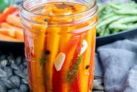 Zesty Quick Pickled Carrots