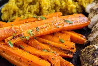 Sweet Heat Roasted Carrots