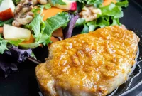 Sticky-Sweet Air Fryer Honey Garlic Pork Chops