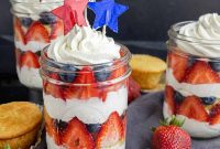 Star-Spangled Cupcake Jars