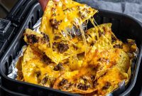 Crispy Air-Fried Nachos