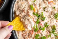 Creamy 3 Ingredient Sausage Dip