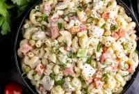 Quick and Creamy Chicken Macaroni Salad