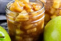Stovetop Simmered Apple Pie Filling