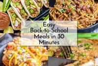 Dinner Solved: 30-Minute School Night Meals