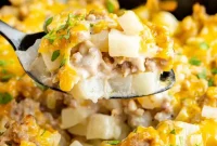 Savory Sausage and Potato Bake