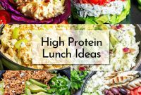 Fuel Your Afternoon: Protein-Packed Lunch Ideas