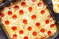 Hot & Bubbly Pizza Dip