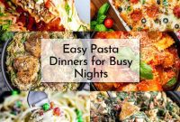 Whip Up Wonderful Pasta on Weeknights