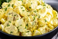 Tangy Southern Deviled Egg Potato Salad
