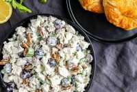Sweet and Savory Chicken Grape Salad