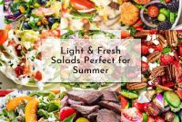 Crisp and Cool Summer Salads