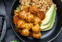 Southwest Slow Cooker Meatballs