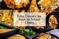 Sanity-Saving Suppers: 30 Easy Recipes for School Nights