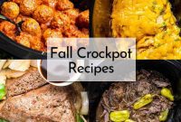 Fall Flavors, Slow Cooker Comfort