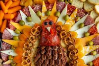 Ultimate Thanksgiving Turkey Charcuterie Board