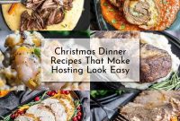 Effortless Christmas Dinner Recipes