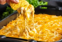 Bubbly Baked Chicken Enchilada Dip