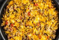Lazy Stuffed Pepper Skillet