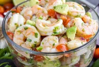 Vibrant Lime Shrimp Ceviche