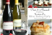 Gourmet Pear Almond Bites for Wine Enthusiasts