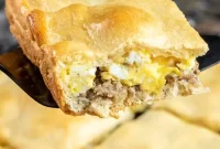Hearty Crescent Roll Sausage And Egg Breakfast Bake