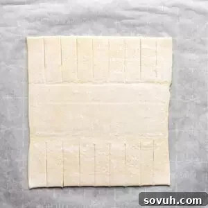 Puff Pastry Braid for Lemon Cream Cheese Danish