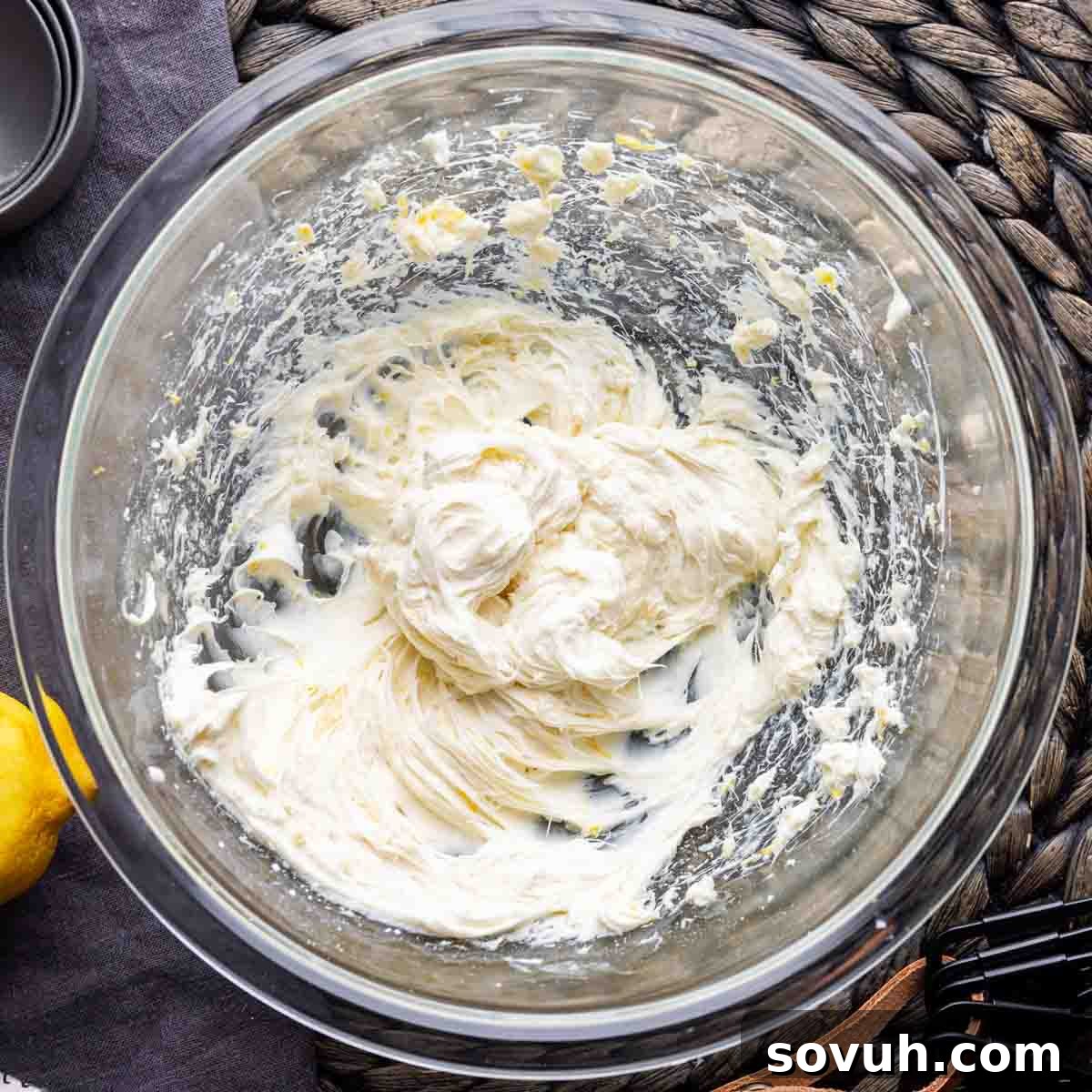 soften crea cheese for Lemon Cream Cheese Danish