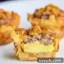 Sausage Egg and Cheese Breakfast Tots - featured recipe image