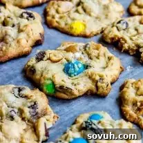 homemade trail mix cookies
