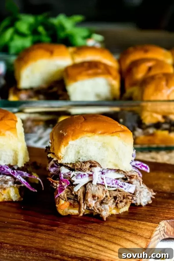 game day short rib slider