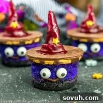 witch's hat dessert
