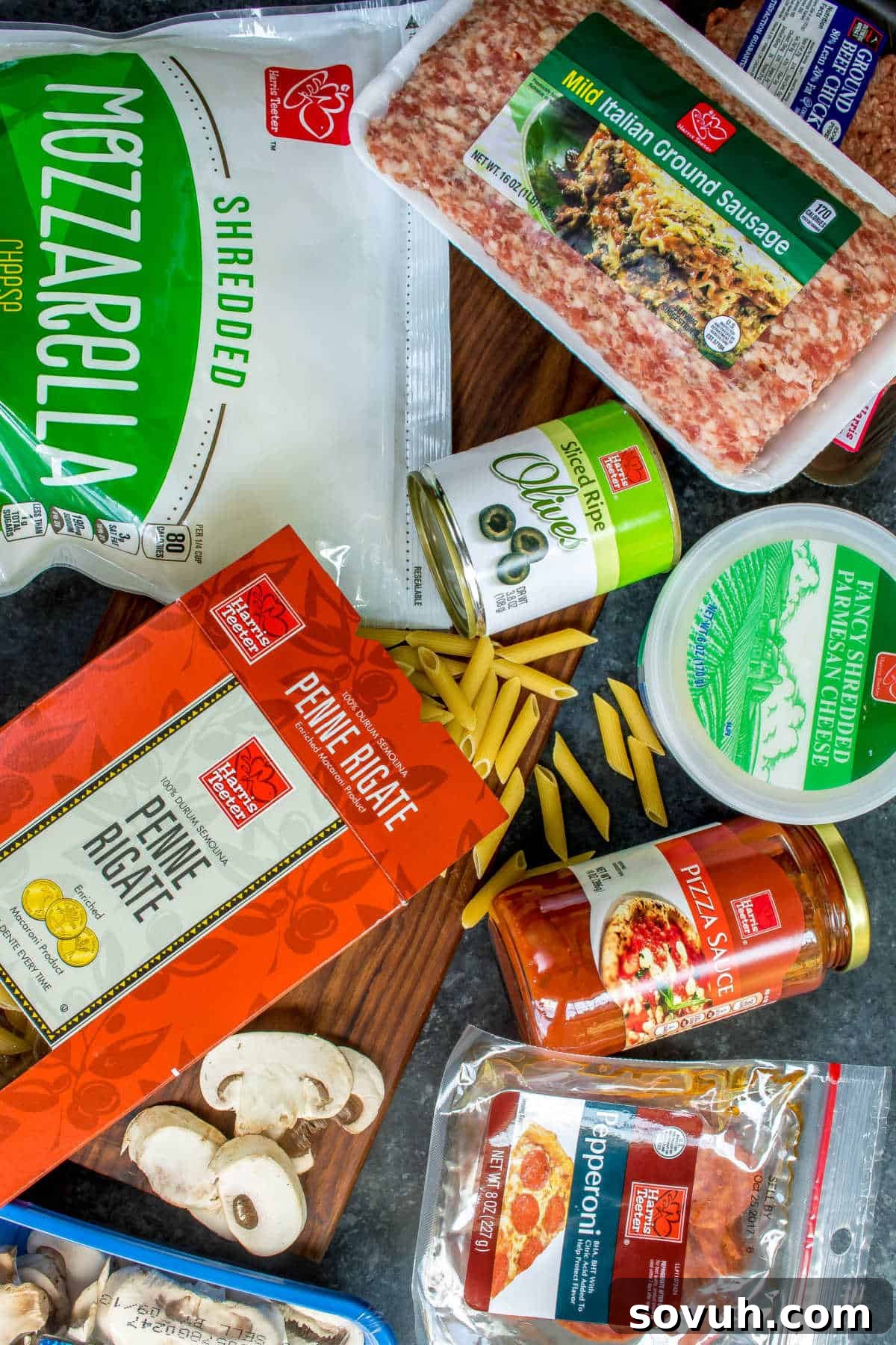 pizza casserole ingredients