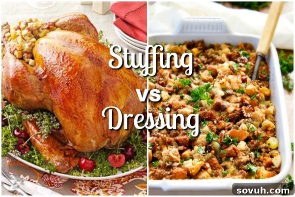 Stuffing vs. Dressing - Regional Culinary Terms Explained