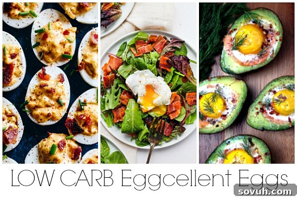 egg recipes for a low carb brunch 