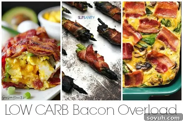 bacon lovers recipes for a low carb brunch
