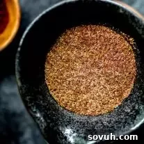 easy homemade taco seasoning, colorful spice mix