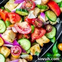 classic panzanella salad