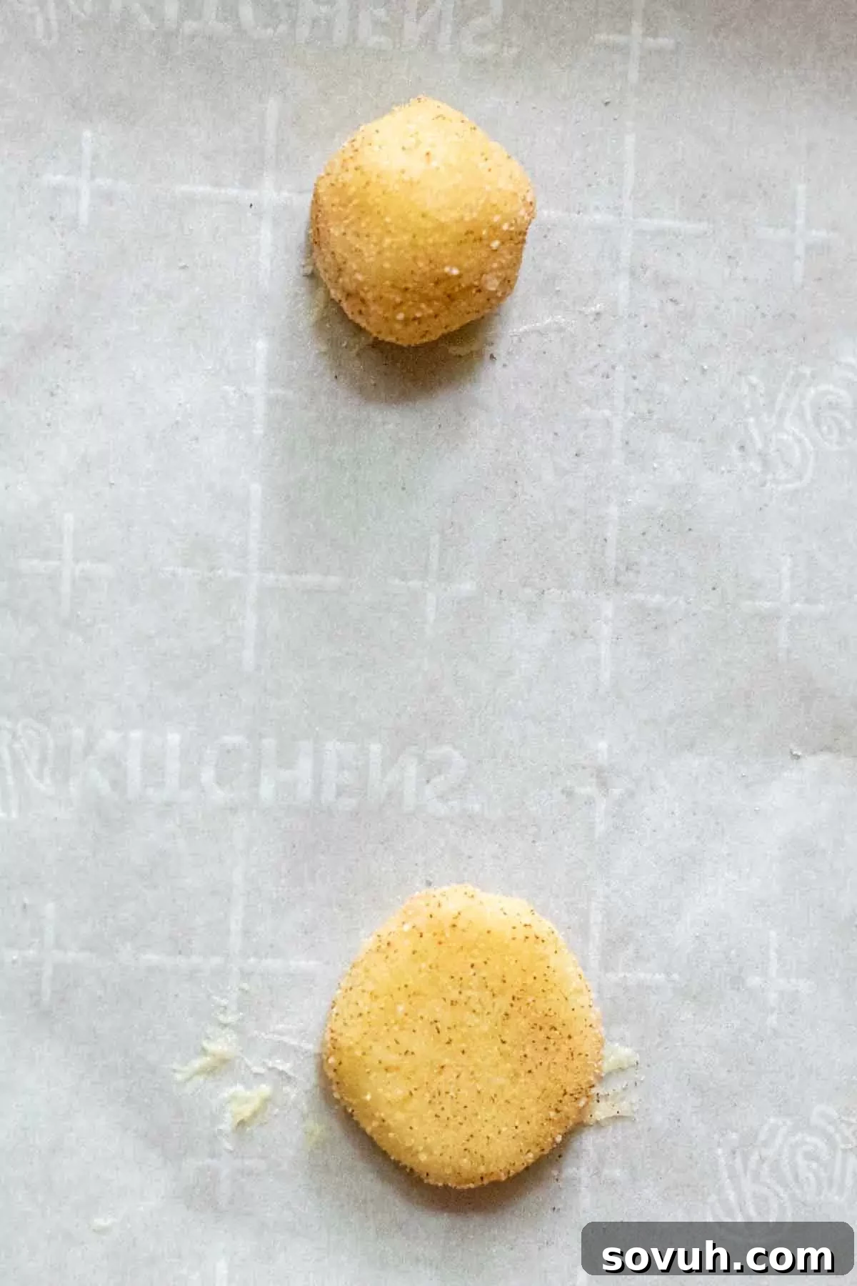 how to roll Sand Tarts dough