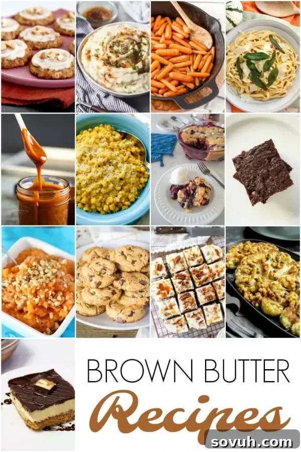 A curated collection of amazing recipes, all featuring the rich and nutty flavor of brown butter.