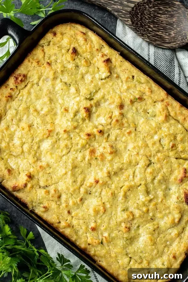 easy stuffing Southern Cornbread Dressing