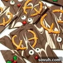 Holiday treat Christmas Bark