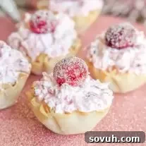 Cranberry Cheesecake Bites made with fluff