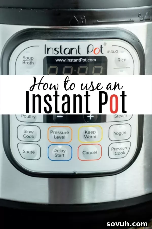 How to Use an Instant Pot or electric pressure cooker. Instructions on how to set your instant pot, what the difference between natural and quick release is, and Instant pot recipes that everyone will love.