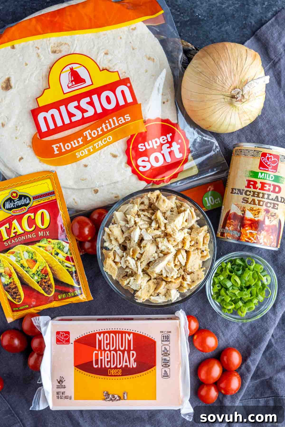 Chicken Enchilada Casserole ingredients