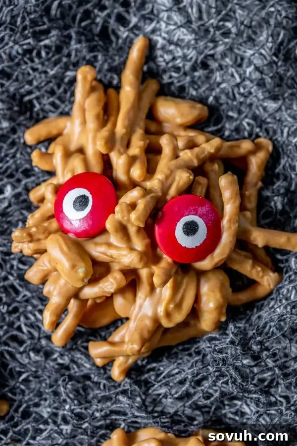 No Bake Monster Cookies perfect kid-friendly Halloween cookies