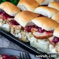 Thanksgiving Leftovers sliders