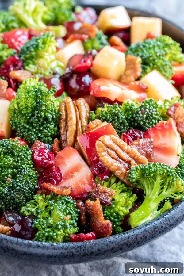 Make-ahead broccoli salad for parties and gatherings