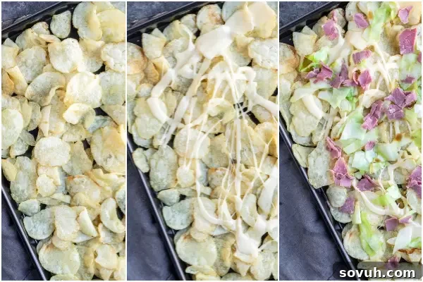 how to make Irish Nachos step by step