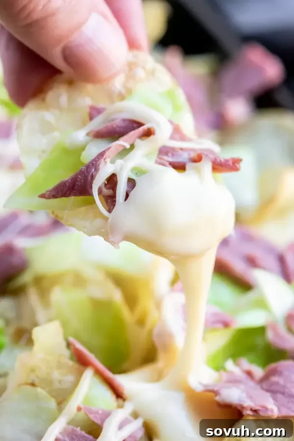 Irish Nachos easy St. Patrick's Day appetizer or an easy Irish recipe